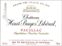 Chateau Haut-Bages Liberal (Futures Pre-Sale) 2011 Gift Product Image