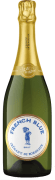 French Blue Cremant de Bordeaux Brut Front Bottle Shot