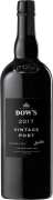 Dow's Vintage Port (375ML half-bottle) 2017 Front Bottle Shot