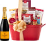 Veuve Clicquot & Deluxe Gourmet Gift Basket Gift Product Image