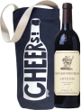 Stag's Leap Artemis Cabernet Sauvignon & Cheers! Wine Tote Gift Product Image