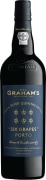 Graham's Six Grapes Special River Quintas Edition Reserve Port Front Bottle Shot