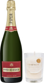 92 Point Piper-Heidsieck Cuvee Brut & Champagne Candle Gift Set Gift Product Image