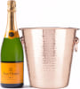 Veuve Clicquot & Copper Hammered Ice Bucket Gift Product Image