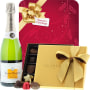 Veuve Clicquot Holiday RedNB Demi-Sec & 19-pc Godiva Chocolates Gift Product Image