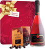 Holiday RedNB Rosa Regale Sparkler & Godiva Gift Product Image