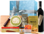 Gourmet Wine and Cheese Board with Snowflake Gift Box Gift Product Image