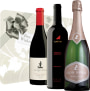 Best Wishes Wedding/Anniversary Wine Trio Gift Product Image