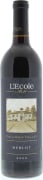 L'Ecole 41 Columbia Valley Merlot 2009 Front Bottle Shot