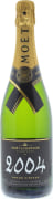 Moet & Chandon Grand Vintage Extra Brut 2004 Front Bottle Shot