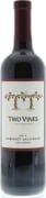 Two Vines California Cabernet Sauvignon 2012 Front Bottle Shot