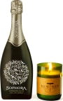 Unwind with Rewined Candle and Sophora Sparkling Cuvee Gift Product Image