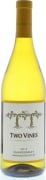 Two Vines Chardonnay 2012 Front Bottle Shot