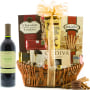Napa Valley Merlot and Deluxe Chocolate Gift Basket Gift Product Image
