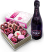 Chocolate Dip Delights and Rose Gift Set  Gift Product Image