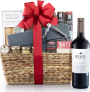 Omaha Steaks Wine & Charcuterie Picnic Basket Gift Product Image