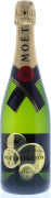 Moet & Chandon Festive Label Imperial Brut Front Bottle Shot