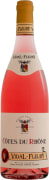 Vidal-Fleury Cotes du Rhone Rose 2017 Front Bottle Shot