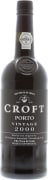 Croft Vintage Port 2000 Front Bottle Shot