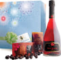 Congratulations with Rosa Regale Sparkler & Godiva Gift Product Image