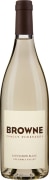 Browne Family Vineyards Sauvignon Blanc 2016  Front Bottle Shot