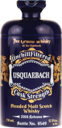 Usquaebach Cask Strength Blended Malt Scotch Whisky Front Bottle Shot