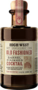 High West Distillery Barrel-Finished Old Fashioned Cocktail (375ML half-bottle) Front Bottle Shot