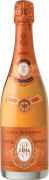 Louis Roederer Cristal Rose with Gift Box 2004 Front Bottle Shot