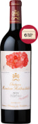 Chateau Mouton Rothschild 6-Pack 2021 in Wood Case (OWC Futures Pre-Sale) 2021 Front Bottle Shot