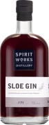 Spirit Works Sloe Gin Liqueur Front Bottle Shot