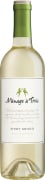 Menage a Trois Pinot Grigio 2018  Front Bottle Shot