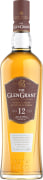 Glen Grant 12 Year Single Malt Scotch Whisky Old Label Front Bottle Shot