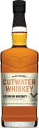 Cutwater Black Skimmer Straight Bourbon Whiskey Front Bottle Shot