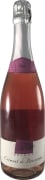 Michel Briday Cremant de Bourgogne Rose  Front Bottle Shot