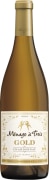 Menage a Trois Gold Chardonnay 2018  Front Bottle Shot
