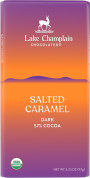 Lake Champlain Organic Dark Chocolate Salted Caramel Bar  Gift Product Image