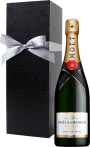 wine.com Moet & Chandon Imperial Brut with Black Gift Box  Gift Product Image