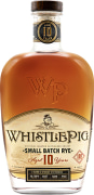 WhistlePig 10 Year Straight Rye Whiskey Front Bottle Shot
