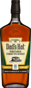Dad's Hat Green Label Straight Rye Whiskey Front Bottle Shot