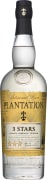 Plantation 3 Stars White Rum Front Bottle Shot