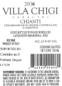 Poggio Bonelli Chianti Villa Chigi Saracini 2016 Front Bottle Shot