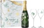 Perrier-Jouet Belle Epoque With Glassware Set 2015  Front Bottle Shot