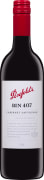 Penfolds Bin 407 Cabernet Sauvignon 2020  Front Bottle Shot