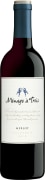 Menage a Trois Merlot 2015 Front Bottle Shot