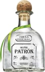 Patron Silver Tequila  Front Bottle Shot