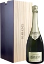 Krug Clos du Mesnil Brut Blanc de Blancs with Wooden Gift Box 2009  Front Bottle Shot