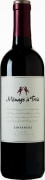 Menage a Trois Zinfandel 2017  Front Bottle Shot