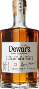Dewar's 21 Year Double Double Aged Blended Scotch Whisky (375ML half-bottle)  Front Bottle Shot