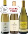 Wine Style Trio: Chardonnay with Tasting Video Gift Product Image