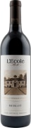 L'Ecole 41 Walla Walla Valley Estate Merlot 2021  Front Bottle Shot